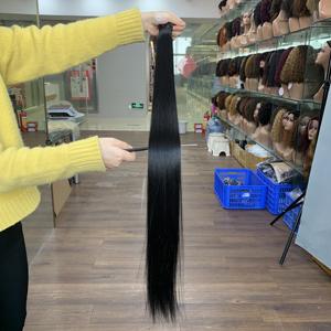 Cheveux humains de longueur longue, différentes tailles, cheveux bruts en gros, 100% cheveux Remy alignés, mèches brutes non traitées - Product Image 1