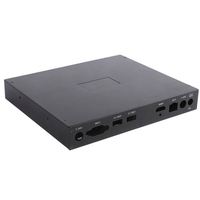 Boîtier NAS Zebonics Minimaliste pour Ordinateur de Bureau ATX SFF, Personnalisable en Aluminium 2U/6U, Rackable, Mini-ordinateur à Changer à Chaud, Vue Panoramique, Refroidissement Optimal