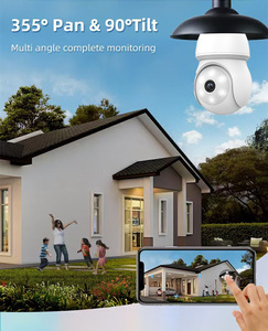 Cámara Bombilla Inteligente <span class=keywords><strong>ICSee</strong></span> APP 2MP para Interiores con Detección de Movimiento y Alerta, Resolución Full HD 1080P - Product Image 4