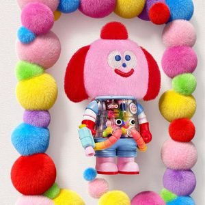 100% Authentique Nouvelle Série Anniversaire MEGA SPACE MOLLY 100% 4 Blind Box Robot Toy Gift par POPMART (Polyester) - Product Image 2