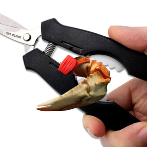 Chất Lượng Cao Cấp Công Nghiệp Thép Không Gỉ Hải Sản Kéo Mịn Cạnh Đa-Mục Đích Nhà Bếp Tôm Hùm & Cua Kéo - Product Image 4