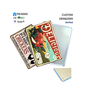 Letreros de pared <span class=keywords><strong>vintage</strong></span> de diseño personalizado Letreros de hojalata Retro <span class=keywords><strong>Vintage</strong></span> decorativos Placa de metal Señales de tráfico de metal - Product Image 3