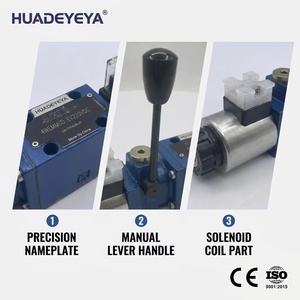 ชุดควบคุมทิศทางไฮดรอลิกแบบสองทาง Huadeyeya รุ่น 4WEMM6D แรงดัน 31.5MPa อัตราการไหล 5gpm รุ่น 4WMM6/10/16 - Product Image 5