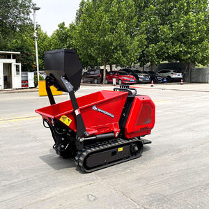 China Großhandel Mini-Raupendumper 0,6 Tonnen 0,8 Tonnen Kleiner Kipper für europäische Baustellen - Product Image 2