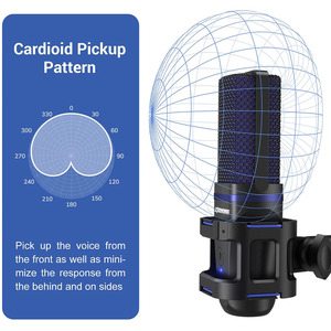 Verified <strong>Suppliers</strong> Best Small Diaphragm Studio Condenser <strong>Microphone</strong> Sound Recording Under 200 for PS5 PS4 <strong>PC</strong> - Product Image 3