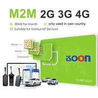 Tarjeta SIM IoT 4G 3G 2G Internacional Global para Walkie Talkie y Rastreador GPS, Tarjetas SIM IoT M2M con Internet Global