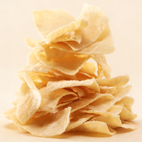 Fruit- en groentesnacks, gefrituurde zoute halfzachte yamchips voor groothandel