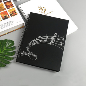 แฟ้มใส่โน้ตเพลง A4 กันน้ำ แบบ PP ดีไซน์โปร่งลายฉลุ สำหรับจัดเก็บโน้ตเพลง - Product Image 5