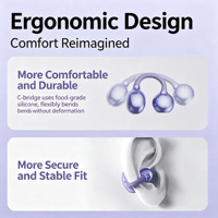 Écouteurs Bluetooth Open Ear en gros avec annulation de bruit IA, longue autonomie, pour le gaming et le sport, avec application d'assistant IA intégrée