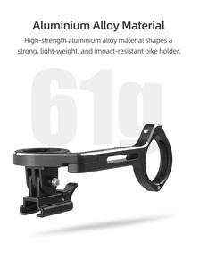 Gaciron Adjustable Aluminum Alloy Bike Handlebar Extender Mount GroPro Camera Bracket Light Holder for <strong>MTB</strong> Road Bicycle <strong>Computer</strong> - Product Image 5