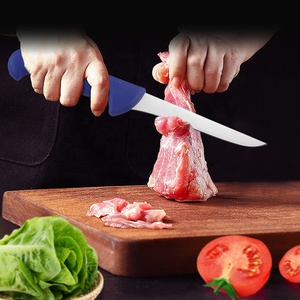 Cuchillo de filete estrecho de carnicero de hoja Flexible delgada de 148MM para deshuesar y filetear pescado con mango de polipropileno - Product Image 2