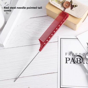 Peines <span class=keywords><strong>de</strong></span> Distribución Antiestáticos Hechos a Medida al por Mayor y Peines <span class=keywords><strong>de</strong></span> Cola <span class=keywords><strong>de</strong></span> Ratón Resistentes al Calor <span class=keywords><strong>de</strong></span> Fibra <span class=keywords><strong>de</strong></span> Carbono - Product Image 4