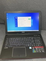 Dernier modèle d'ordinateur portable MSI GP62, ordinateur portable de jeu de 15,6 pouces, écran IPS, I7-6700H, 8 Go, 512 Go, GTX1060 (6 Go), ordinateur portable de jeu, netbook PC