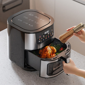 2025 keluaran baru 9L 12L 15L 2800W layar sentuh cerdas bebas minyak penggorengan udara panas elektrik - Product Image 3