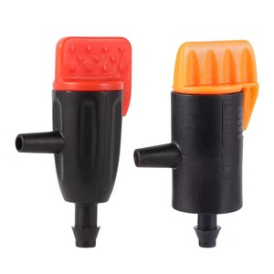 Système d'irrigation goutte à goutte réglable en PVC rouge-orange à connexion rapide pour plantes succulentes en pot, balcon et usage domestique - Product Image 1