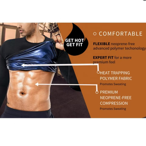 <span class=keywords><strong>Tuta</strong></span> da Sauna <span class=keywords><strong>per</strong></span> Uomo, Maglia a Maniche Lunghe, Fascia Dimagrante <span class=keywords><strong>per</strong></span> la Vita, <span class=keywords><strong>Tuta</strong></span> da Sudorazione <span class=keywords><strong>per</strong></span> Palestra, Perdita di Peso, Allenamento ed Esercizio - Product Image 6