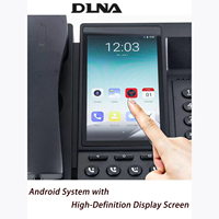 DLNA ZT9500 Téléphone fixe sans fil LTE Volte Android OS de 5.5 pouces avec CPU Decacore Langue d'exploitation anglaise