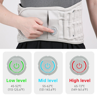 Ceinture lombaire chauffante anti-fatigue avec airbag et graphène pour compression et chaleur