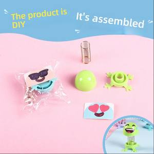 Мини-пазл «Пружинный человек» с мультяшными выражениями, игрушка для снятия стресса, забавная игрушка, пружинная магия - Product Image 3