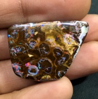 Australische Boulder Opal Mix Form Hand poliert lose Edelstein Cabochon Herstellung Schmuck Anhänger Großhandels preis pro Gramm natürlich