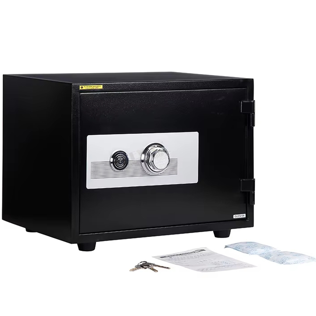 Bank Home Office Fireproof Safe Box with Key Locks for Document Deposit Hot Selling Size Safe Resistant Fireproof