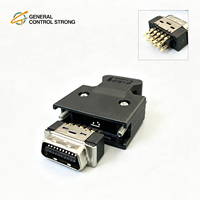 Conector de Señal Servo X8, Cable de E/S con Contactos Totalmente Chapados en Oro, Carcasa de ABS, Conectores de Cableado para Conexiones de Cables