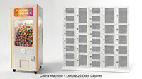 Distributeur de jouets en capsule ZDYS, machine à gacha, distributeur de balles à prix surprise, cadre néon, paiement par pièces et cartes, usage commercial intérieur, garantie 1 an