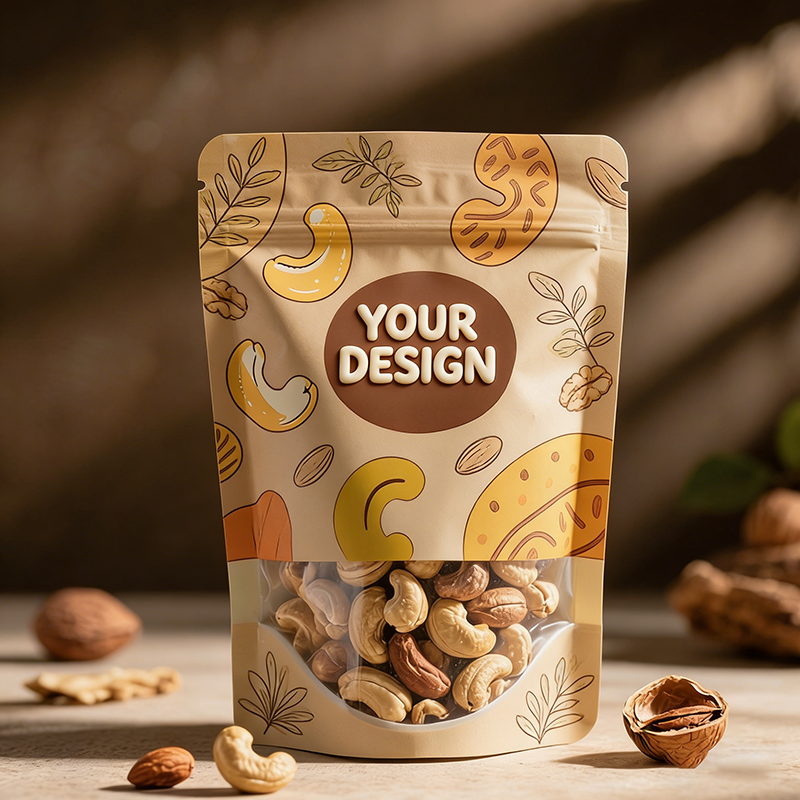 Bolsa Stand Up con Ventana