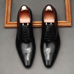 Zapatos de Vestir Ligeros de Cuero para Hombre, Nueva Colección de Primavera e Invierno, Suaves y Transpirables con Amortiguación Antideslizante de Goma - Product Image 4