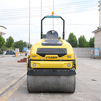 Compacteur Routier Autoporté Hydraulique de 3 Tonnes Refroidi par Eau à Moteur Diesel