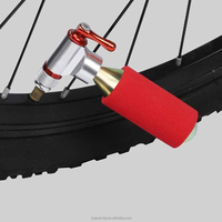 PRO-STAR Mini pompe à pneu de vélo CO2 portable pratique haute pression 130-160PSI pour valves Schrader/Presta-adaptée aux cyclistes