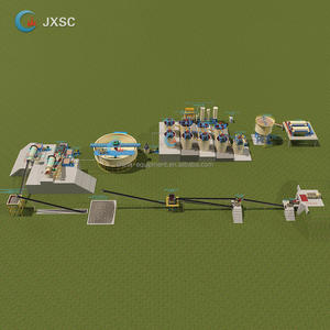 Dây chuyền tuyển quặng vàng đá công suất cao 500TPD 1000TPD, nhà máy chế biến khai thác vàng mỏ thạch anh, hệ thống CIL - Product Image 1