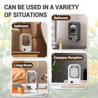 NURFIODUR Diffuseur d'ambiance miniature en promotion pour hôtel et maison, diffuseur d'huiles essentielles rechargeable mural parfumé