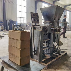 Kunden spezifische Ton ziegel herstellungs maschine, kleine hydraulische Boden ziegel ketten ziegel form maschine - Product Image 2