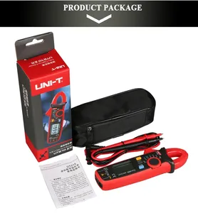 Pinza Amperimétrica Digital UNI-T UT210D, Medidor de Voltaje AC True RMS con Medidor de Frecuencia, Personalizable OEM, UNI-T UT210E - Product Image 1