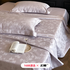 YDGN-0519-G Premium Tencel Cotton Quilt 3 Jin Printed Reactive Dyeing Washed Jacquard Cooling Home Bedding Spring 2026 - Product Image 5
