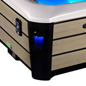 อ่างน้ำร้อนขนาดเล็ก ดีไซน์กะทัดรัด สำหรับ 3 คน ยี่ห้อซันแรนส์ ทำจากอะคริลิก สำหรับใช้งานกลางแจ้ง - Product Image 4