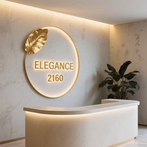 Enseigne de bureau 3D éclairée par LED Lettres de canal pour la publicité Car Bars Malls Companies Schools-IP65 Waterproof AC Powered - Product Image 6