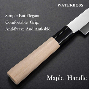5Cr15Mov Thép Không Gỉ Nhật Bản Cá Cắt Dao Sashimi Sushi Dao Slicer Dao Set Với Thiên Nhiên Gỗ Xử Lý - Product Image 3