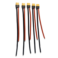 Câble de connexion haute intensité Amass XT60 avec faisceau de câbles en silicone 14AWG/12AWG pour batterie Lipo RC, drone, voiture, bateau, ESC