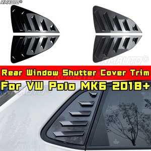 Pour VW Polo MK6 2018+ Kit Carrosserie Cache-Écran de Vitre Arrière Garniture Panneau Latéral Arrière Accessoires Auto - Product Image 1