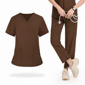 Ensemble de blouses médicales élégantes, tissu confortable conçu pour la flexibilité, apparence professionnelle pour les médecins et les équipes de soins de santé - Product Image 2