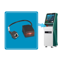 Module de lecteur de codes-barres intégré OEM RS232 USB 1D 2D QR Code, moteur de lecture à montage fixe pour système de point de vente et kiosque de distribution automatique