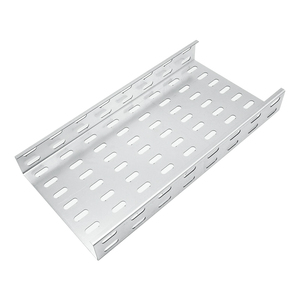 Plateau de câblage perforé en acier inoxydable avec logo personnalisé, traitement de surface lisse, pour usage industriel et de construction, vente à bas prix - Product Image 1