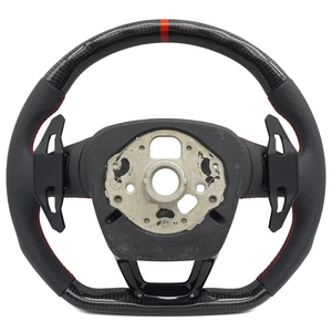 Volante Personalizado OEM de Fibra para <span class=keywords><strong>Audi</strong></span> B8.5 Q7 S4 <span class=keywords><strong>A1</strong></span> Q3 S8 C8 S6 A8 - Product Image 2