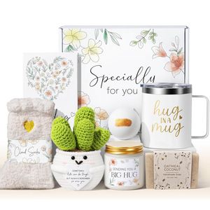Ensemble de paniers-cadeaux de remerciement économique de 8 pièces avec gobelet, cadeau d'appréciation pour les collègues, les enseignants, le patron, les infirmières, les secrétaires, les travailleurs sociaux - Product Image 1
