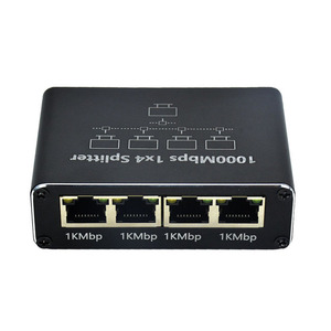 อะแดปเตอร์ตัวแยกสวิตช์อีเทอร์เน็ต Rj45 1ถึง4 1000Mbps - Product Image 2