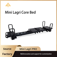 Mini Reformer de Pilates Portable, Machine d'entraînement de base en alliage d'aluminium à résistance réglable, Équipement de fitness pour Studio de Pilates