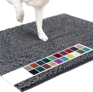Alfombrillas de arena para gatos de doble capa tipo panal, impermeables, para control de dispersión de orina, alfombrillas atrapadoras de arena para gatos de EVA - Product Image 2