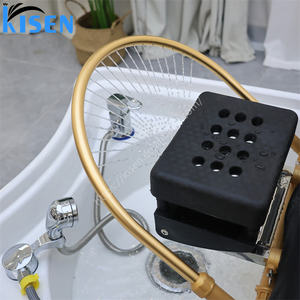 Schnelle Lieferung Japanese Thai Led Light Shampoo Bett Stuhl Salon Wasch stuhl Heap Spa Massage Mit Salon Schüssel Für Barbershop Verwendung - Product Image 6